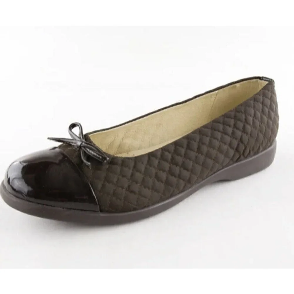 Primigi Little Girls‎ Brown Ballet Flat Size 28 Euro 11 US New